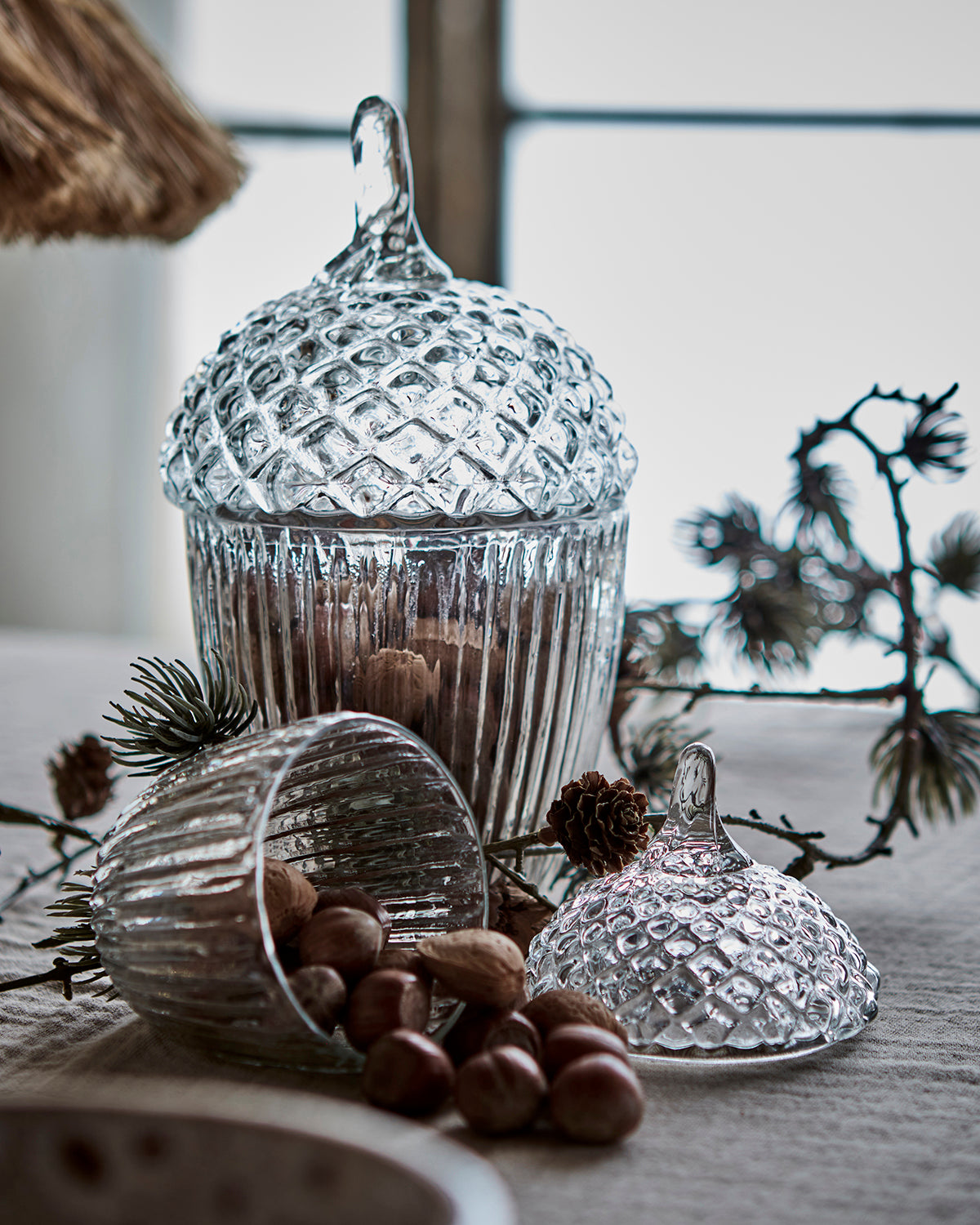 ROMANCE Skål med lokk.