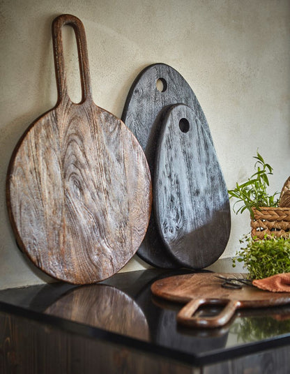 Svart skjærebrett, fjøl